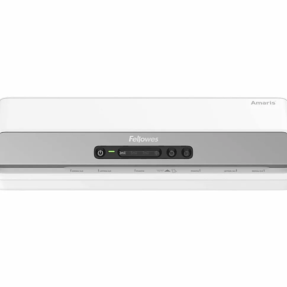 Fellowes® Amaris™ 125 Thermal Laminator with Combo Kit, 12.5" Wide, White/Gray