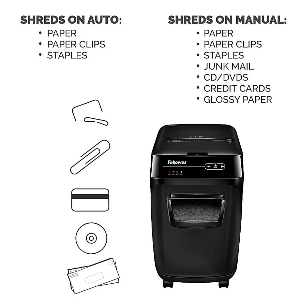 Fellowes AutoMax 200C Auto Feed Shredder