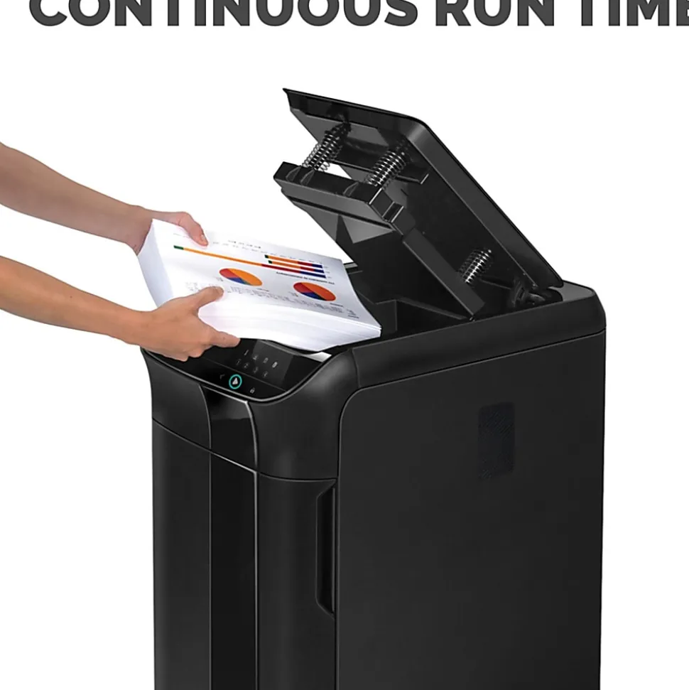 Fellowes® AutoMax 550C 550 Sheet Cross-Cut Shredder, 4963001