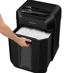 Fellowes® AutoMax 100MA 100-Sheet Auto Feed Micro-Cut Shredder, Black, 4704001