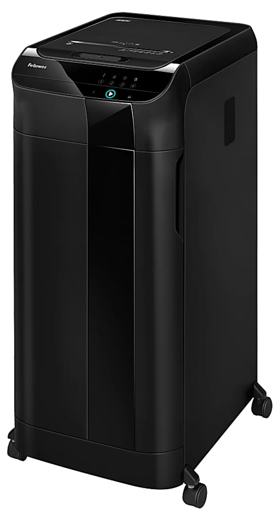 Fellowes® AutoMax™ 600M Auto Feed Micro-Cut 600 Sheet Shredder, Black