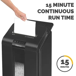 Fellowes® AutoMax™ 100M Auto Feed 100 Sheet Micro-Cut Shredder, Black
