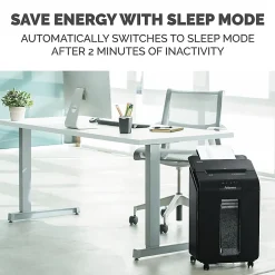Fellowes® AutoMax™ 100M Auto Feed 100 Sheet Micro-Cut Shredder, Black