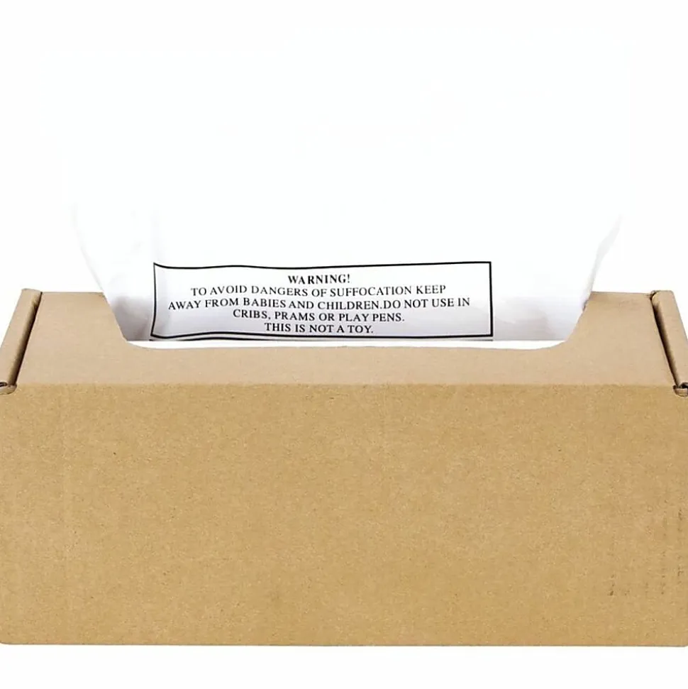 Fellowes AutoMax Powershred® Waste Bags, Box Of 50 Bags