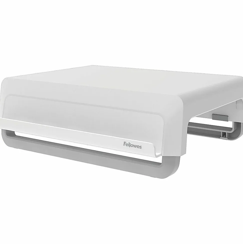 Fellowes Breyta Monitor Stand - White - White - For Monitor