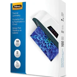 Fellowes® Clear Laminating Pouches, 9