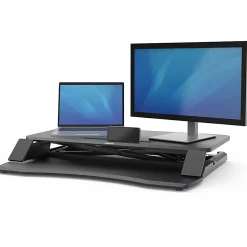 Fellowes® Corsivo Sit-Stand Workstation Desk Riser, 19-1/2
