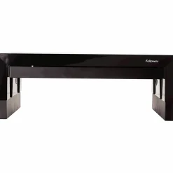 Fellowes® Designer Suites™ Height-Adjustable Monitor Riser With Storage Tray, 4.38