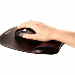 Fellowes® Gel Crystals Mouse Pad With Wrist Rest, 1