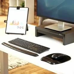 Fellowes® Gel Crystals Mouse Pad With Wrist Rest, 1