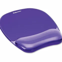 Fellowes® Gel Crystals Mouse Pad With Wrist Rest, 1