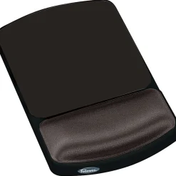 Fellowes® Gel Wrist Rest/Mouse Pad, Graphite