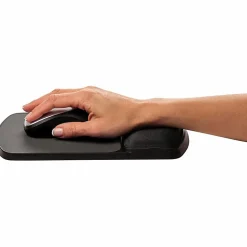 Fellowes® Gel Wrist Rest/Mouse Pad, Graphite