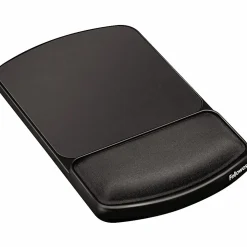 Fellowes® Gel Wrist Rest/Mouse Pad, Graphite