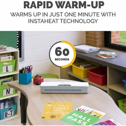 Fellowes® Halo™ 125 Thermal Laminator With 25 ImageLast Pouches, 12-1/2