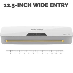 Fellowes® Halo™ 125 Thermal Laminator With 25 ImageLast Pouches, 12-1/2
