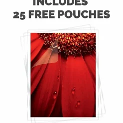 Fellowes® Halo™ 125 Thermal Laminator With 25 ImageLast Pouches, 12-1/2