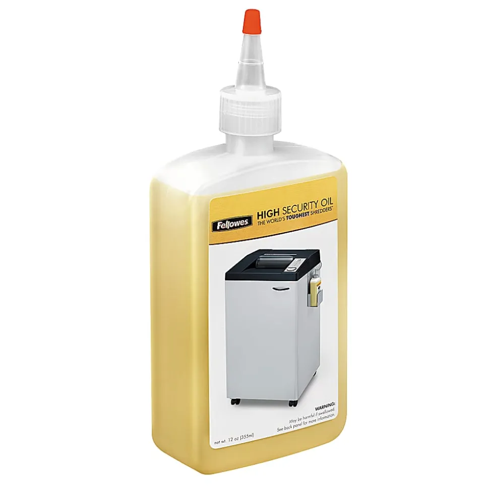 Fellowes® High-Security Shredder Oil, 12 Oz