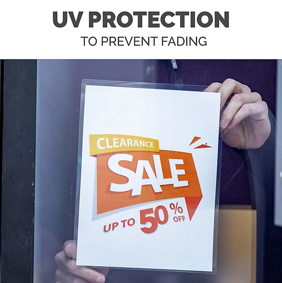 Fellowes® ImageLast Laminating Pouches, UV Protection, 9" x 11 1/2", 5 Mil, Glossy, Pack Of 100