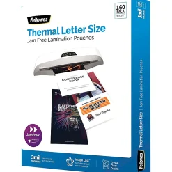 Fellowes® ImageLast UV Thermal Laminating Pouches, Letter Size, 9