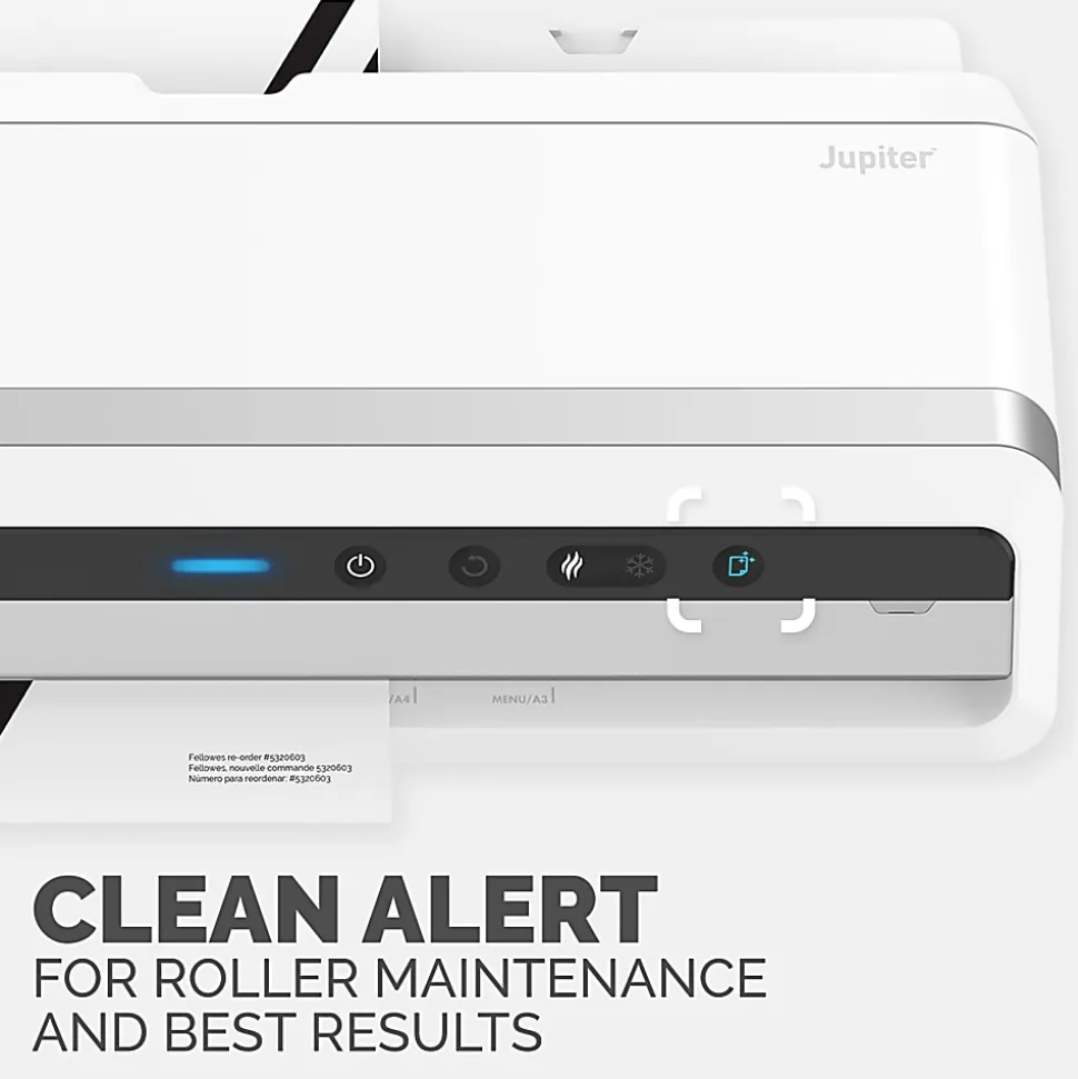 Fellowes® Jupiter™ 125 Thermal Laminator with Combo Kit, 12.5" Wide, White