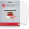 Fellowes Laminating Pouches, Glossy, 8.5" x 11", 3 mil Thick, Clear, Pack Of 150