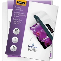 Fellowes Laminating Pouches, Glossy, 8.5