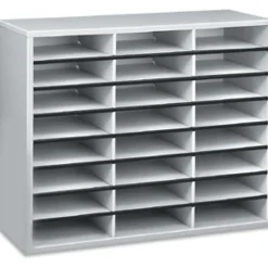 Fellowes® Literature Organizer, 24 Compartments, 23 7/16