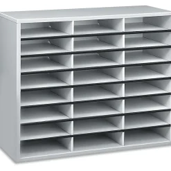 Fellowes® Literature Organizer, 24 Compartments, 23 7/16