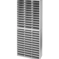 Fellowes® Literature Organizer, 72 Compartments, 69 1/8