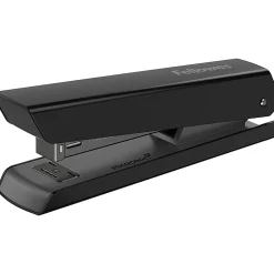 Fellowes® LX820 Classic Full-Size Desktop Stapler with Anti-microbial Technology, 20-Sheet Capacity, Black