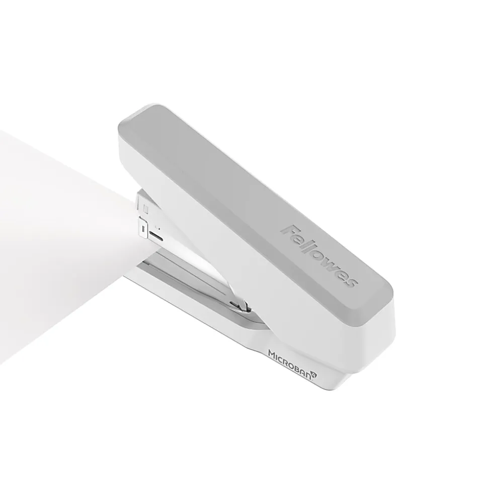 Fellowes® LX870 EasyPress Stapler, 6-7/16", White