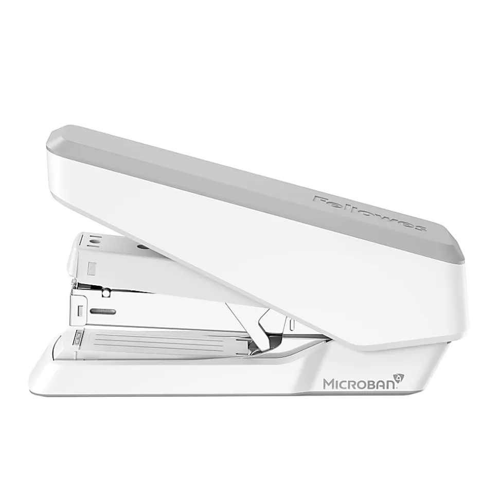 Fellowes® LX870 EasyPress Stapler, 6-7/16", White
