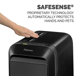 Fellowes® LX 220 100% Jam Proof Micro-Cut 20-Sheet Shredder, Black, 5015401