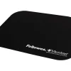 Fellowes® Microban® Ultra-Thin Mouse Pad, 0.13"H x 9"W x 8"D, Black
