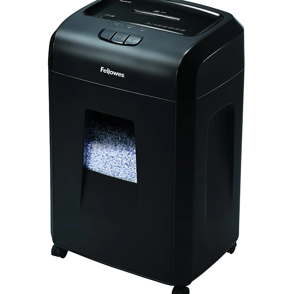 Fellowes® Microshred 94MC 20-Sheet Small Office Micro-Cut Shredder, Black, 8059401