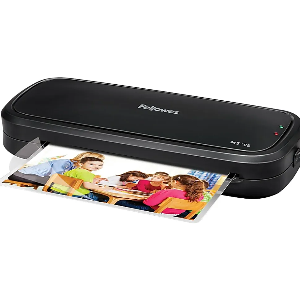 Fellowes M5-95 Laminator with Pouch Starter Kit - 9.50" Lamination Width - 5 mil Lamination Thickness