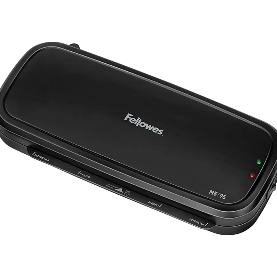 Fellowes M5-95 Laminator with Pouch Starter Kit - 9.50" Lamination Width - 5 mil Lamination Thickness