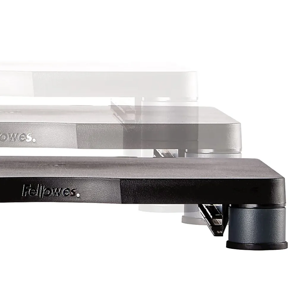Fellowes® Monitor Riser, 4"H x 13 1/8"W x 13 1/2"D, Graphite