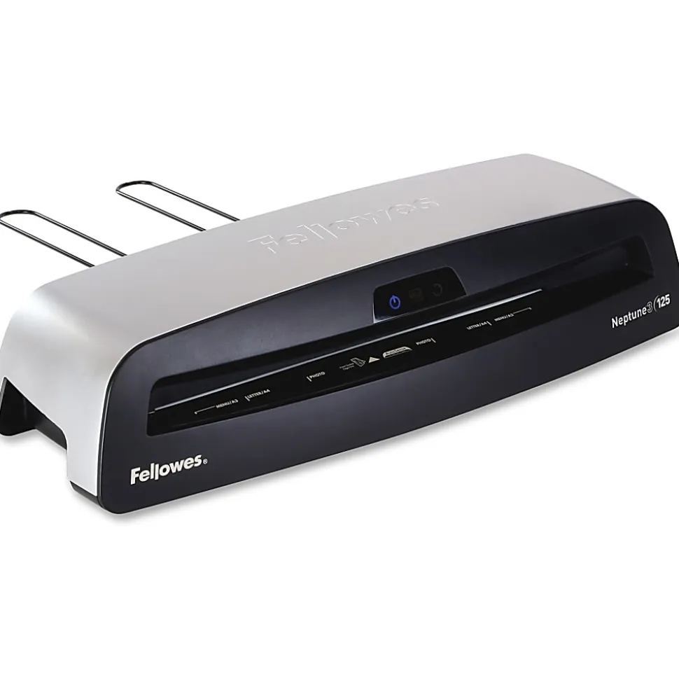 Fellowes® Neptune™3 Thermal 125 12.5" Laminator With Combo Kit, 12.5" Wide, Black/Silver