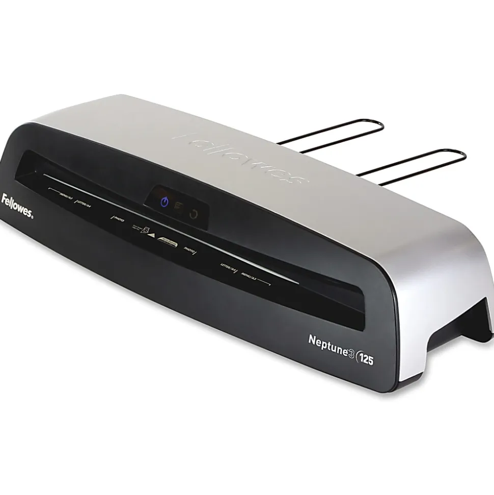 Fellowes® Neptune™3 Thermal 125 12.5" Laminator With Combo Kit, 12.5" Wide, Black/Silver