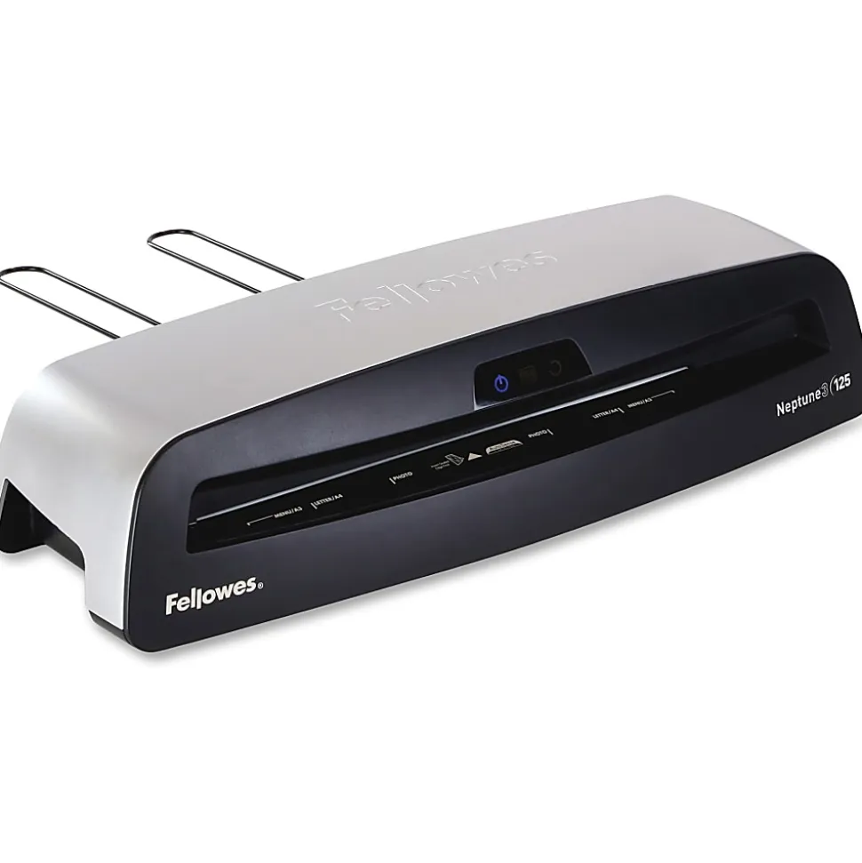 Fellowes® Neptune™3 Thermal 125 12.5" Laminator With Combo Kit, 12.5" Wide, Black/Silver