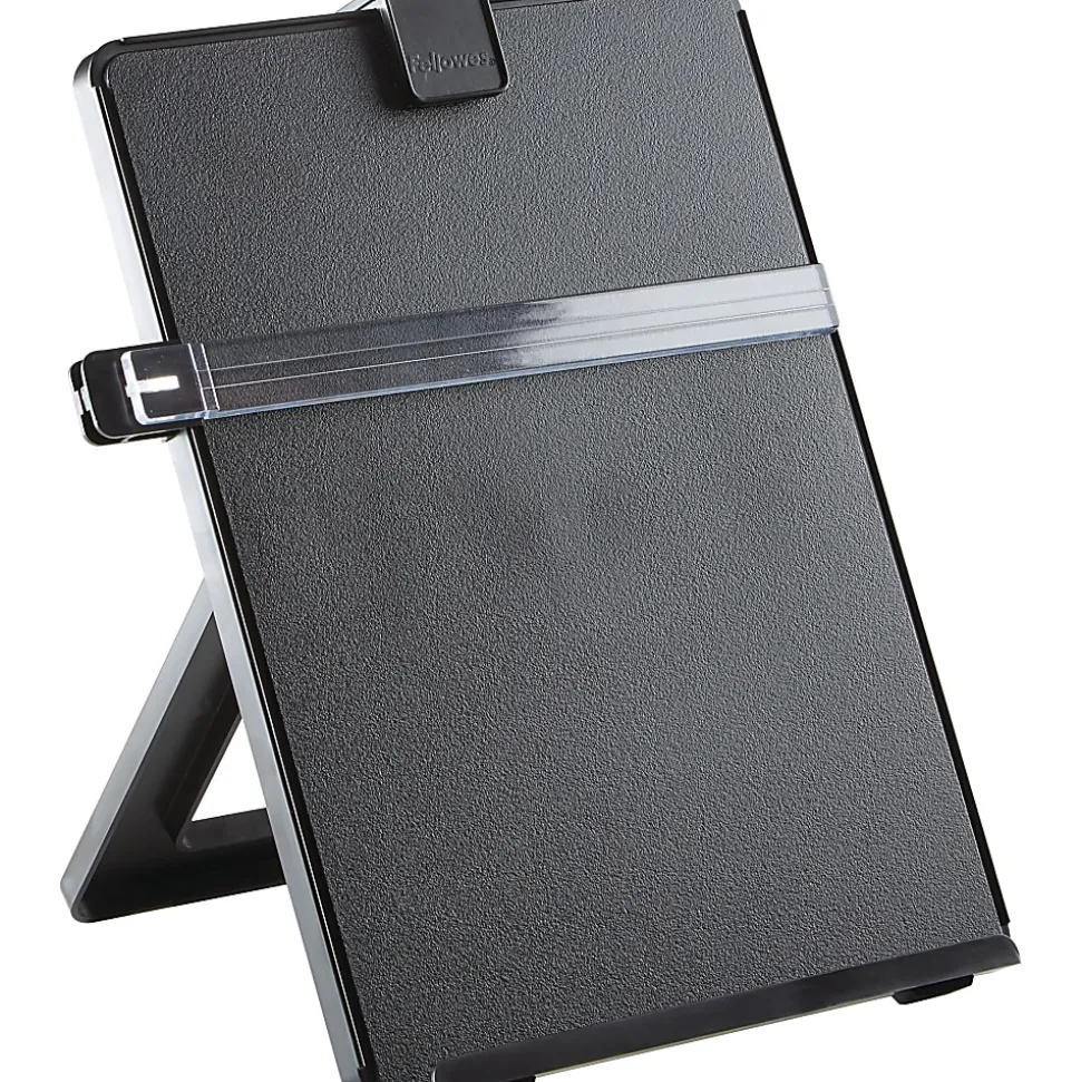 Fellowes® Nonmagnetic Desktop Copyholder, Black