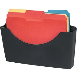 Fellowes® Partitions Additions™ File Pocket, Dark Graphite