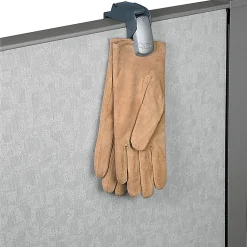 Fellowes® Partitions Additions™ Coat Hook & Clip, Slate Gray