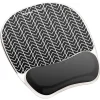 Fellowes® Photo Gel Mouse Pad And Wrist Rest With Microban®, Chevron Pattern