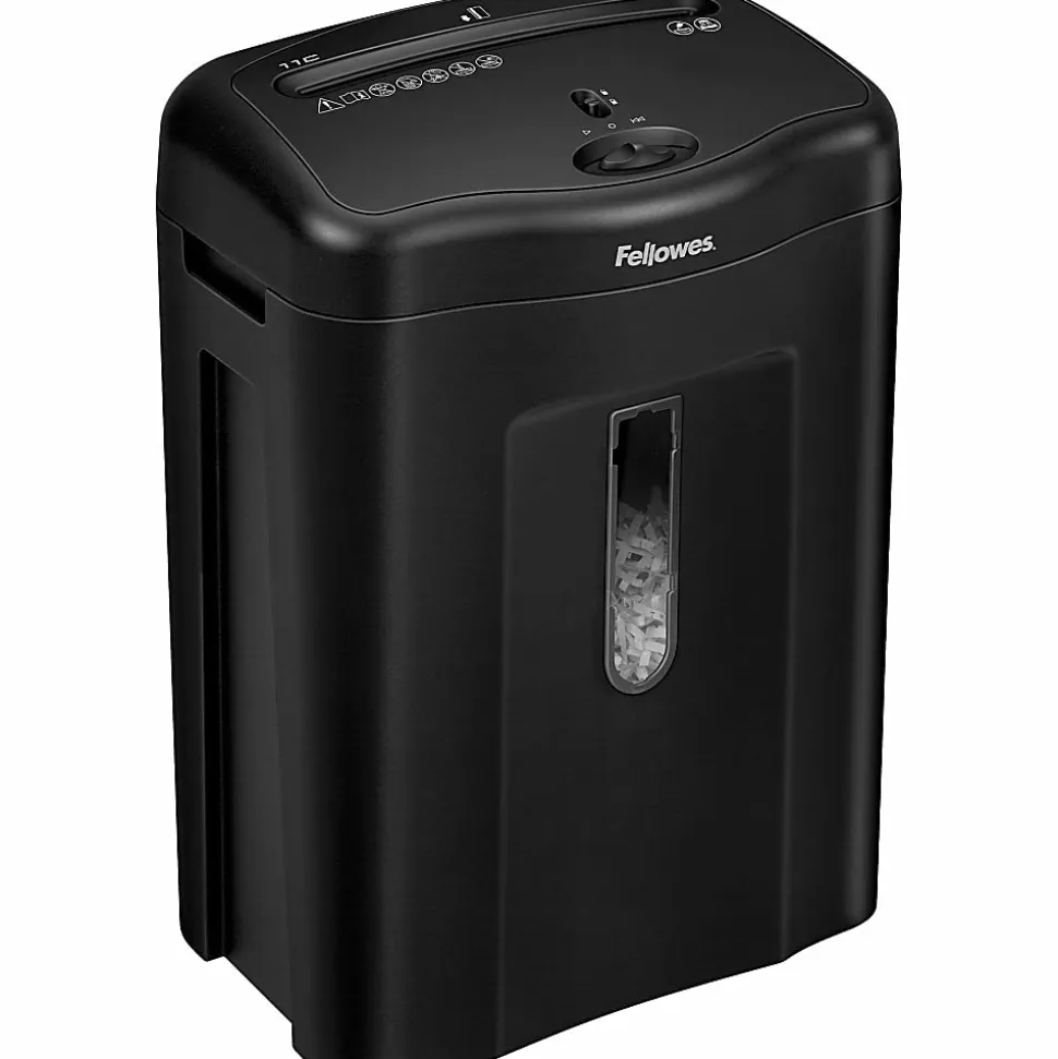 Fellowes Powershred® 11C Cross-Cut Shredder