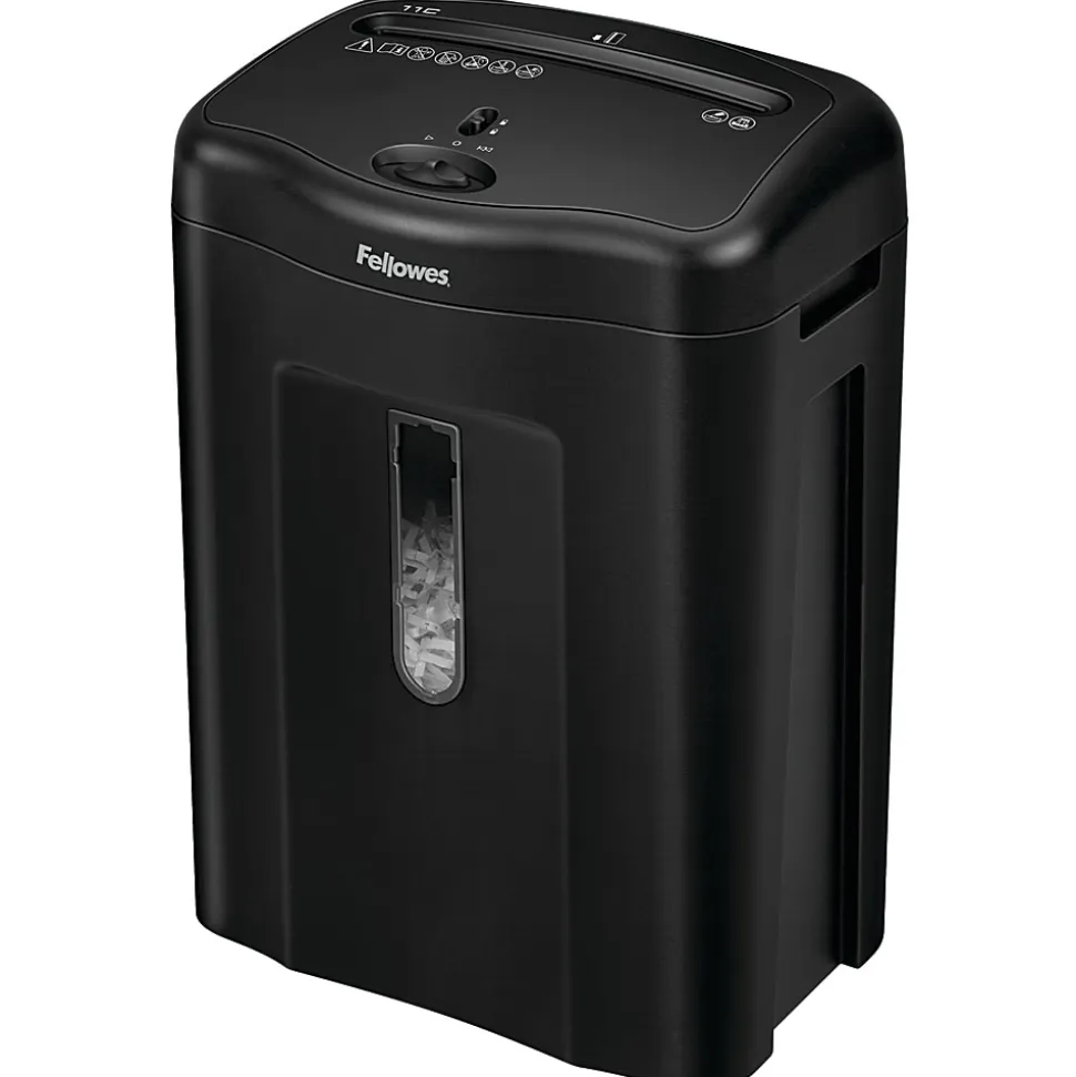 Fellowes Powershred® 11C Cross-Cut Shredder