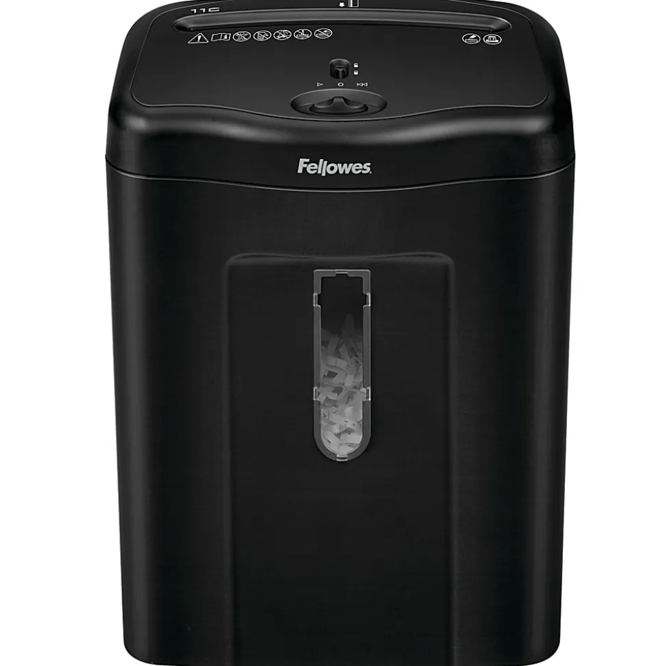 Fellowes Powershred® 11C Cross-Cut Shredder