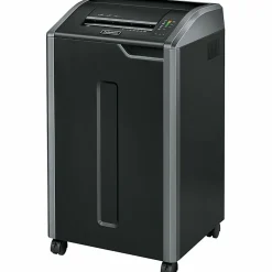 Fellowes® Powershred® 425Ci 100% Jam Proof BAA Compliant 30-Sheet Cross-Cut Continuous Duty Large Office Shredder
